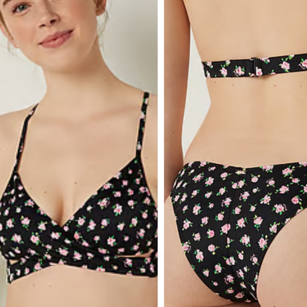 NWT Victoria’s Secret 90’s Floral bikini, MD